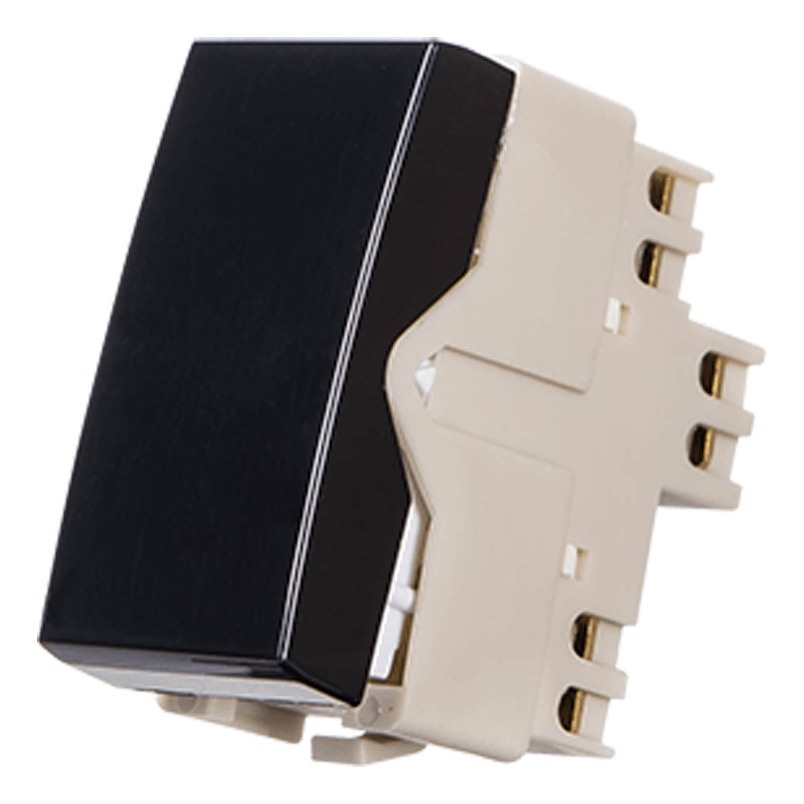 Linha Sleek Ebony Interruptor Paralelo 10a 250v