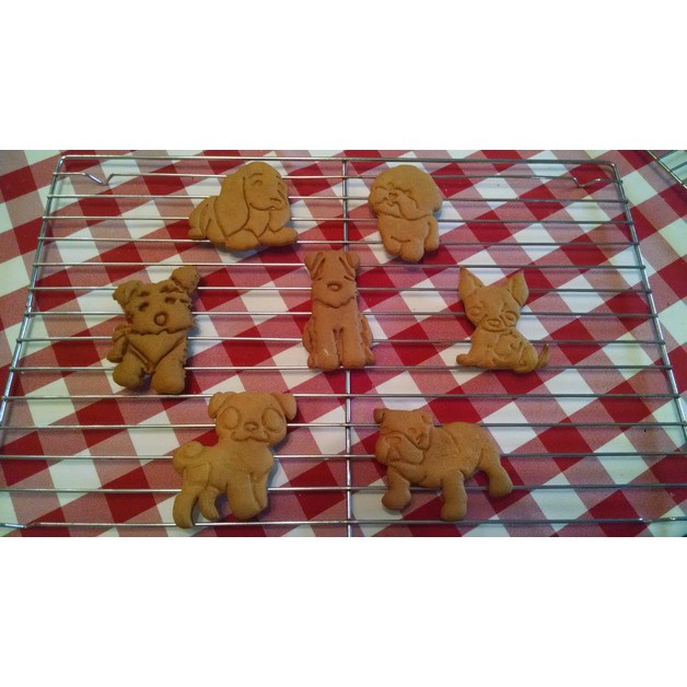 Cortador De Biscoito Cachorros Kit Dog Impressão 3D Bolacha Cookie