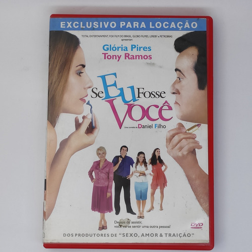 Dvd Se Eu Fosse Você - Glória Pires, Tony Ramos