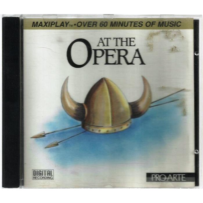 580 Mcd- CD Original 1990- At The Opera- Importado- 60 Minutos de Música