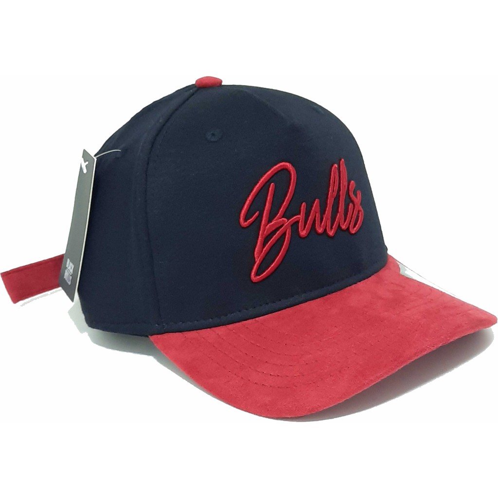 Boné Aba Curva Black Bulls Snapback Bne Preto