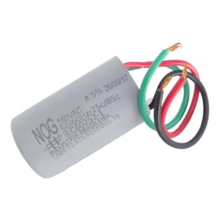 Capacitor Duplo 3 Fios 3uf+5uf 250v Ventilador Teto- Und