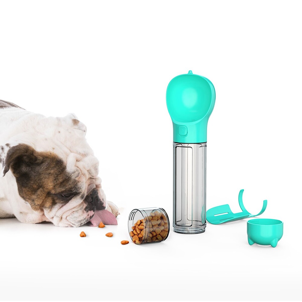 Alimentador de garrafa de água para cães de estimação 300 ml Tigela  portátil para comida de água para animais de estimação tigelas para cães de  viagem ao ar livre | Shopee Brasil