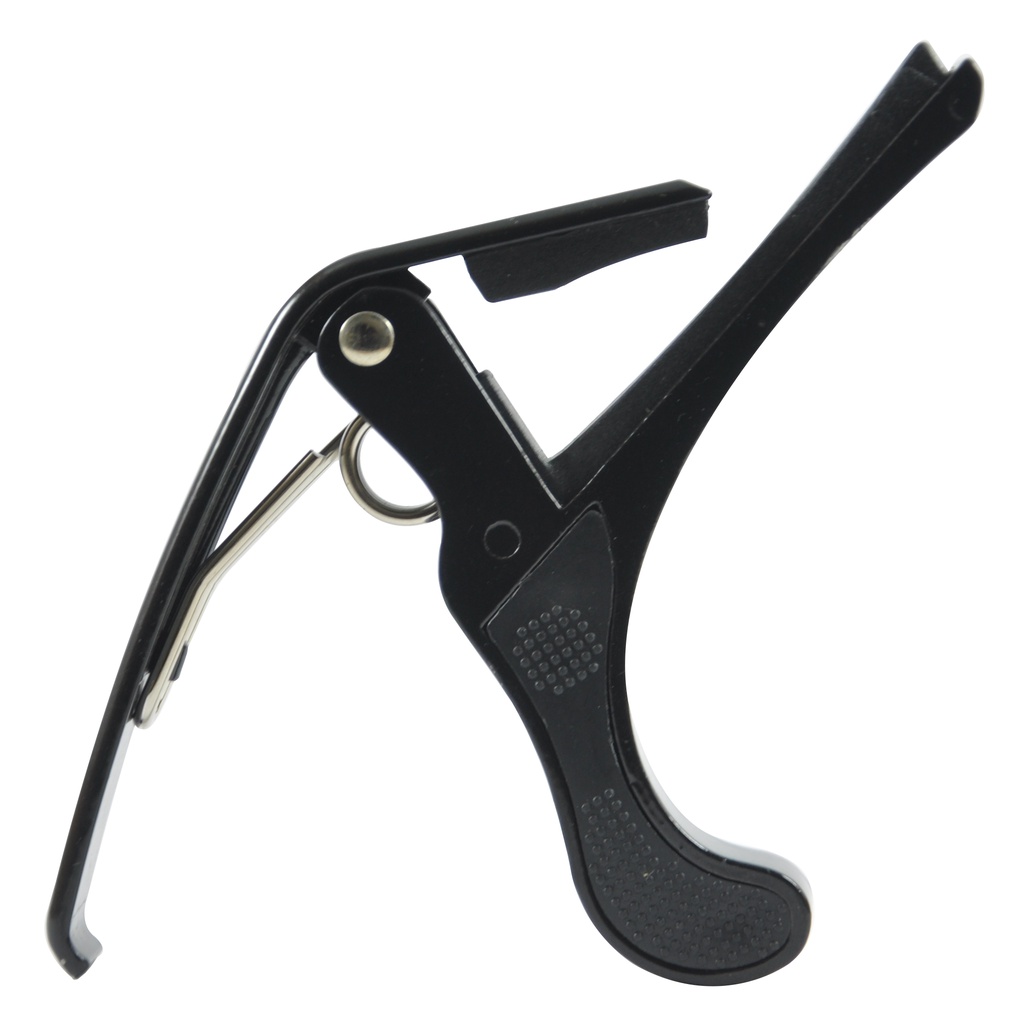 Capotraste Braçadeira Aluminio Para Violão Guitarra - PRETO