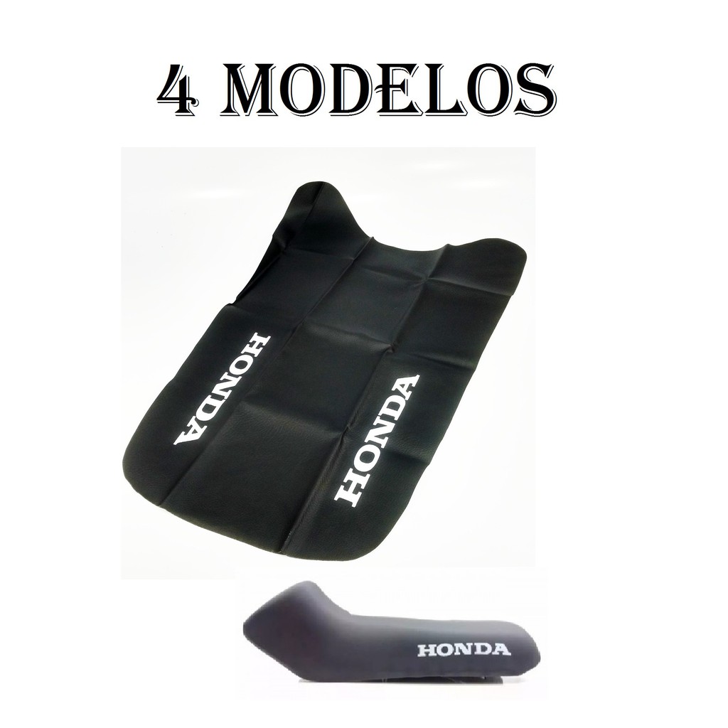 Capa De Banco Antiderrapante / Carbono - Honda Xlx 350 Sahara Com Escrita - Preto / Vermelho / Azul / Cinza