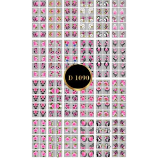 240 Adesivos Películas de Unha 3D Cartelão Pré Pronto ESCOLHA OS MODELOS em Oferta na Shopee