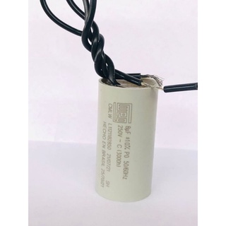 Capacitor Para Ventilador 8uf 250v 2fios Bivolt - 110v Ou 220v