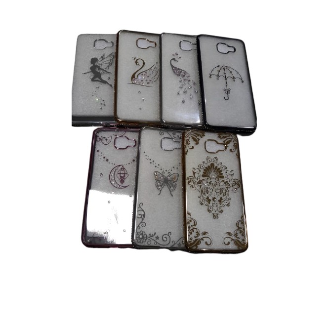CAPA SILICONE COM STRASS SAMSUNG A7 2016 A710 - Compre 1 Leve 3