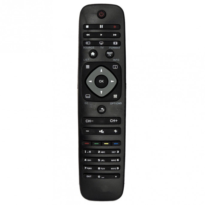 Controle Remoto TV LED Philips Smart TV 42PFL5007G / 47PFL5007G / 42PFL6007G - 7413