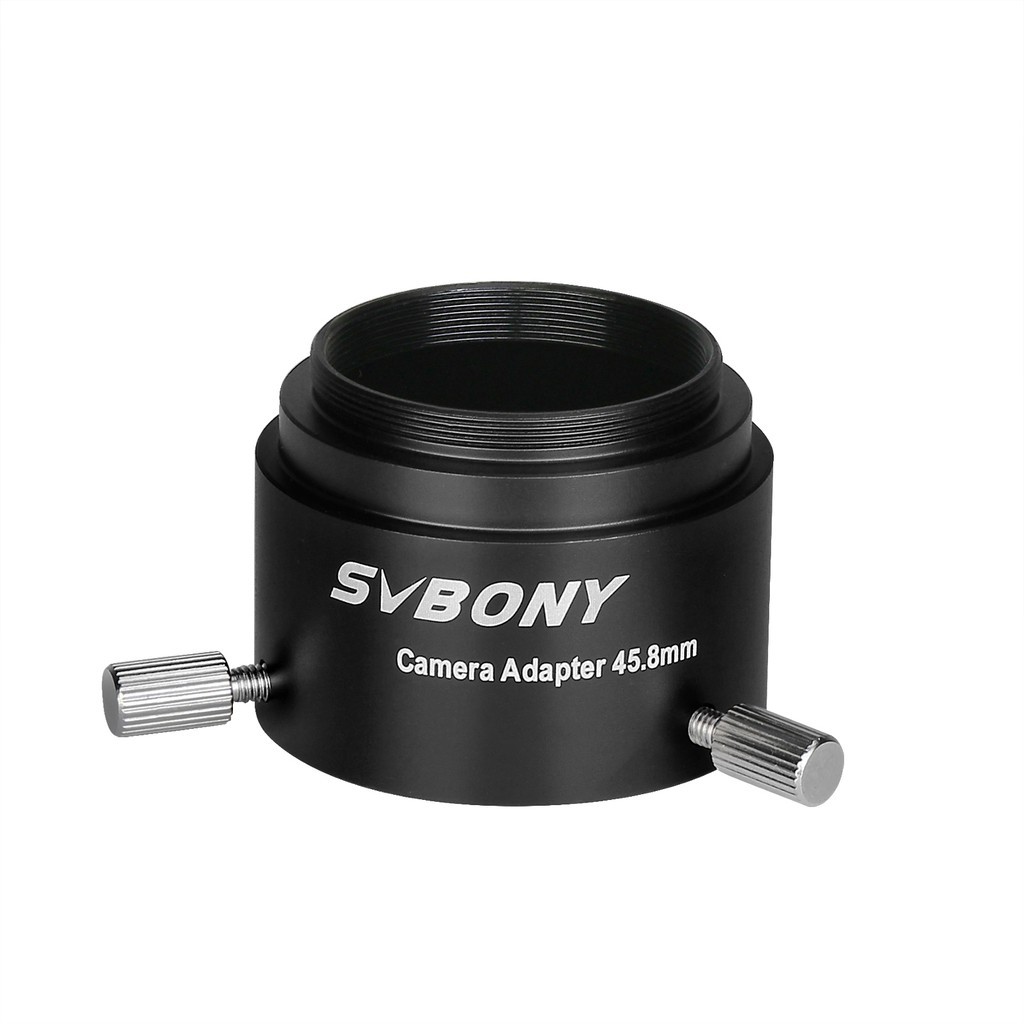 Svbony SV186 Teleskop Kamera Adapter zum Spektiv Teleskop Ganzmetall T-Ring Adapter Kompatibel mit Canon Universal T Mount Adapter