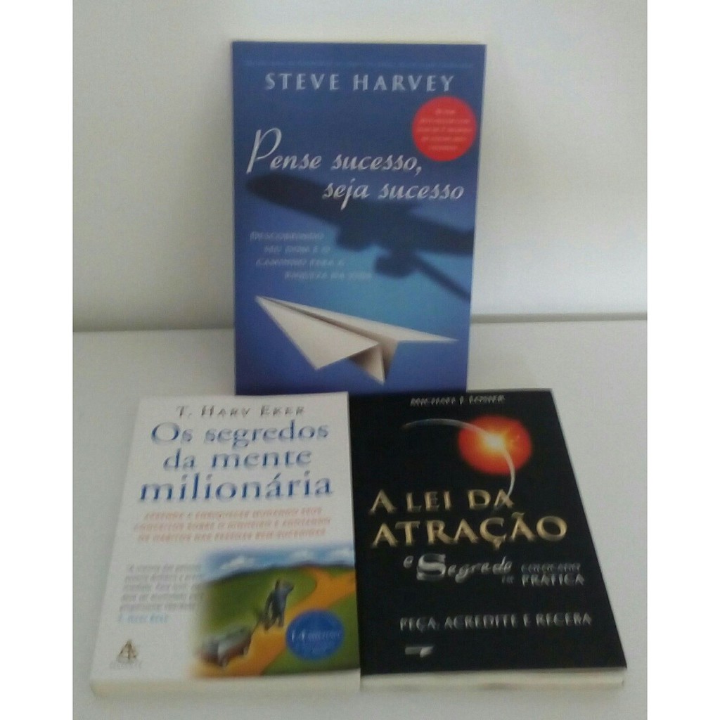 Pense Sucesso Seja Sucesso Os segredos da mente milionária de de T Harv Eker A Lei Da Atração