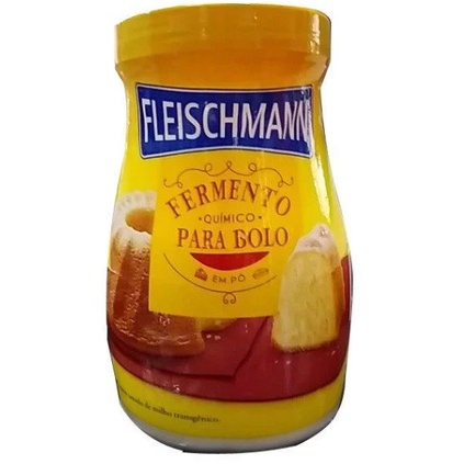 Fermento Químico para Bolo em Pó Fleischmann 250g