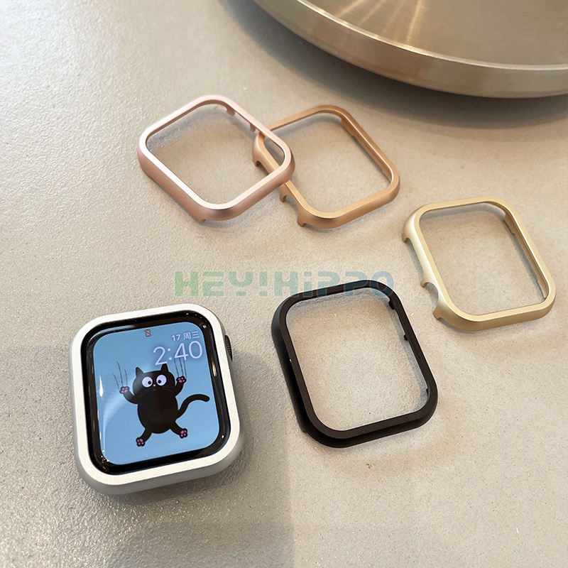 Capa De Alumínio Para Apple Watch Series10 46mm 42mm Metal iwatch 9 8 7 6 5 4 3