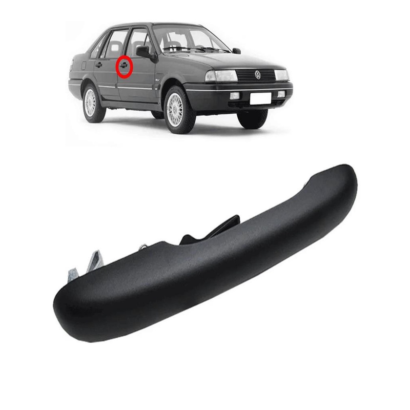 Macaneta Externa Porta Dianteira Santana 1998 A 06 Direita em Oferta na Shopee