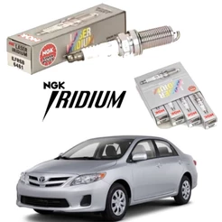 Jogo de Vela Toyota Corolla de Iridium NGK 1.8/2.0 16v 2011/... 144cv 153cv 2ZFRE 3ZFRE Original