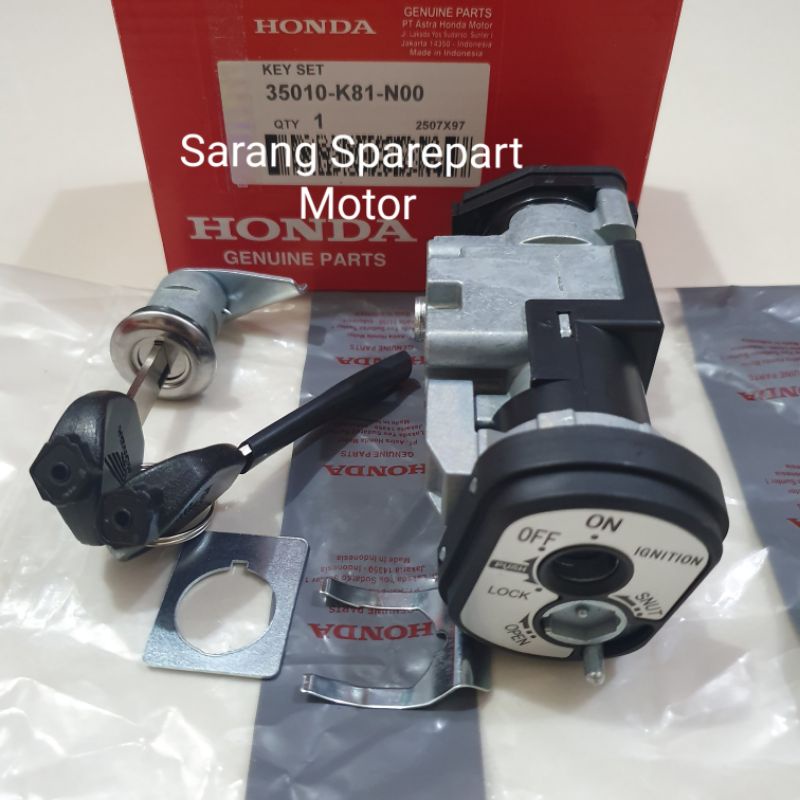 Conjunto De Chaves De Ignição Beat Fi Esp 2017-2019 Street K81