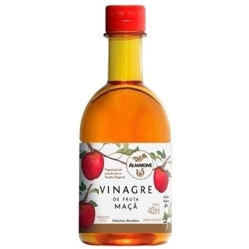 Vinagre de Maçã Almaromi 400ml Zero Açucar 100% Natural em Oferta na Shopee