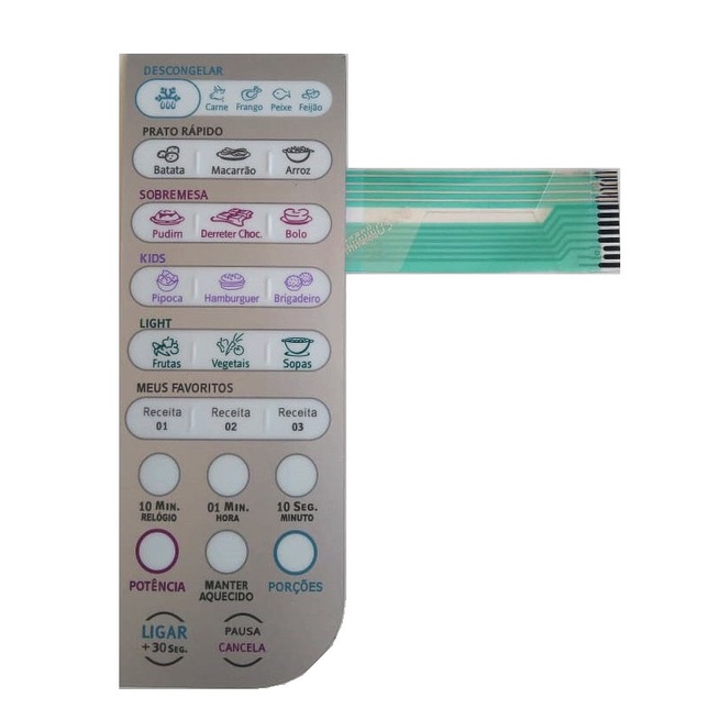 Membrana Microondas Electrolux Eletrolux Mef33 Mef 33 Similar