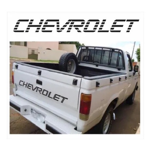 Faixa Emblema Adesivo Traseira Chevrolet D20 C20 A20