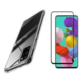 Capa Case Capinha Anti Shock Samsung Galaxy A51 + Pelicula Vidro 3D