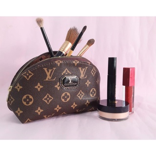 Necessaire porta maquiagens bolsa pequena de mão feminina Louis V. ref.203