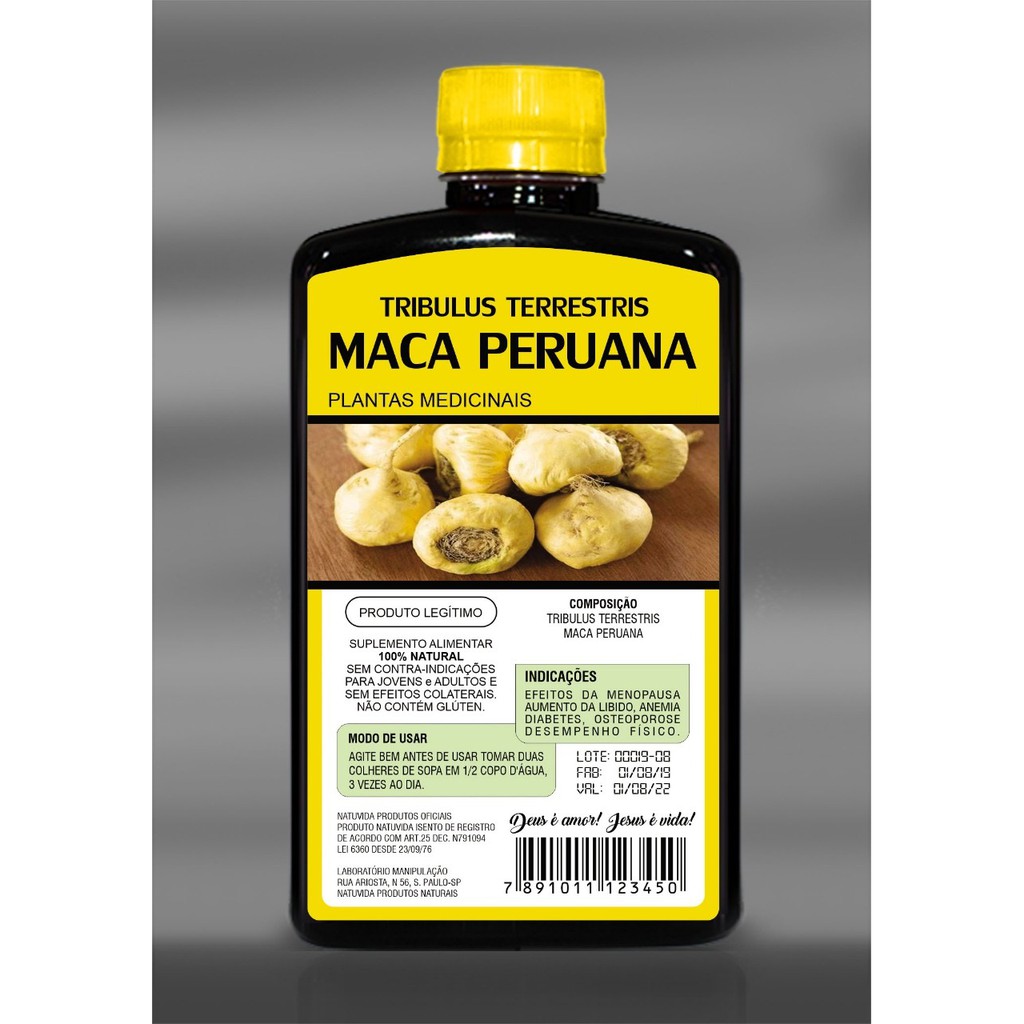 Maca Peruana com Tribulus Terrestris BeeCost