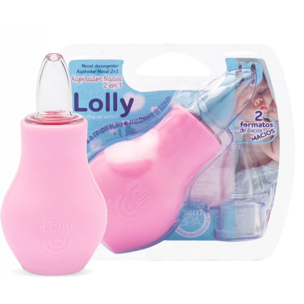 Aspirador Nasal 2x1 Para Bebês Menino Menina Libera a Respiração