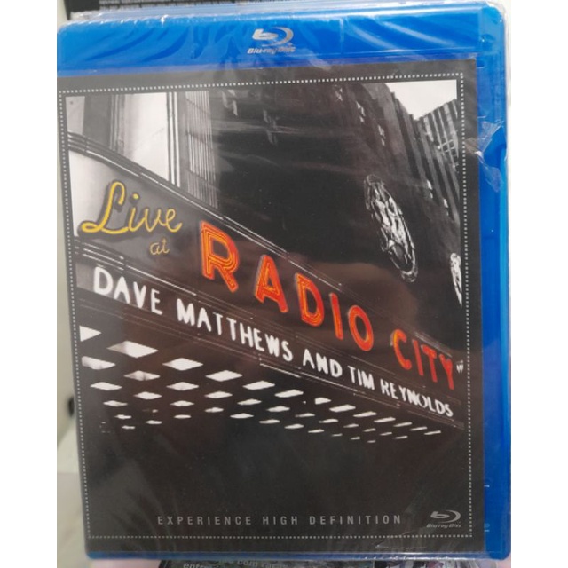 BLU RAY DISC- DISC-DAVE MATHEUS BAND-RADIO CITY-NOVO