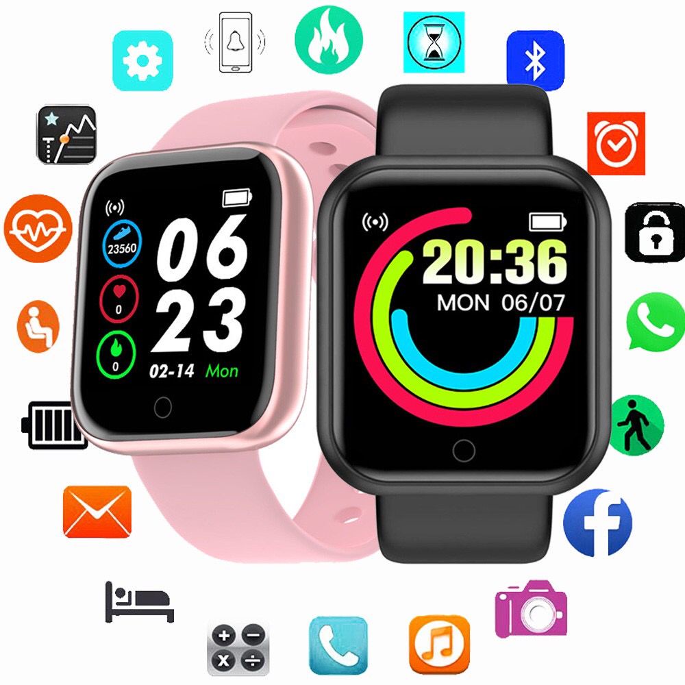 Smartwatch D20 Bluetooth Ios Android Relogio Inteligente Esportivo