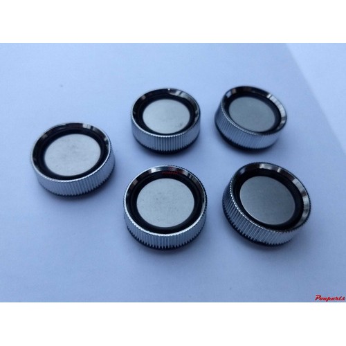 Par Knob Botão Auto Rádio Carros Antigos F100 Opala 28mm