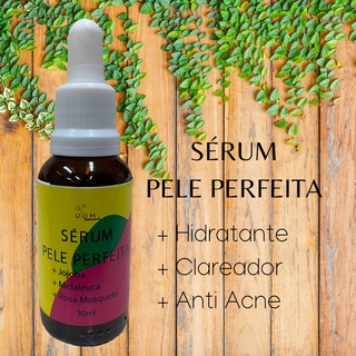 Óleo Pele Perfeita | Melaleuca, Jojoba e Rosa Mosqueta | 30ml