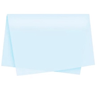 Papel de Seda Azul Bebe 50x35 50 folhas Embrulho Presente em Oferta na Shopee
