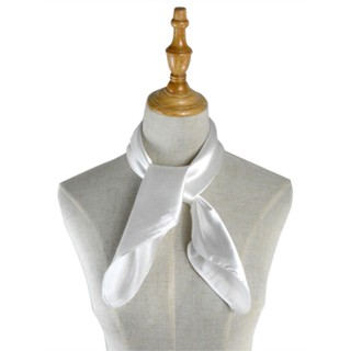 Lenço de Pescoço Retrô Anos 60 Blogueira Vintage Pinup Coslpay Branco em Oferta na Shopee