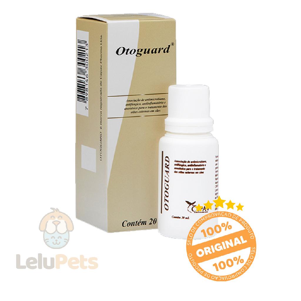 Solução Otológica para Cachorro e Gato Cepav Otoguard 20ml em Oferta na Shopee