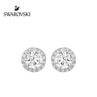 s925 Brincos Swarovsk _i Angelic Stud Pierced Blue Rhodium Plated Temperament Earrings Femininos Versáteis Diários (Presentes Para Senhoras) e1016