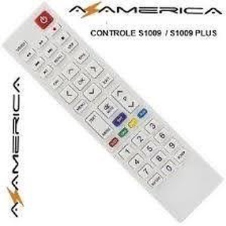 Controle Remoto Azamérica S1009/Silver/king (COM PILHAS)