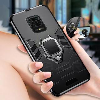 Xiaomi Redmi Note 10 10S 9S 8 7 Pro Max Redmi 9T 9A 9C Poco X3 M3 NFC Pro F3 Mi 10T Pro Magnetic Holder Ring Armor Case Capa
