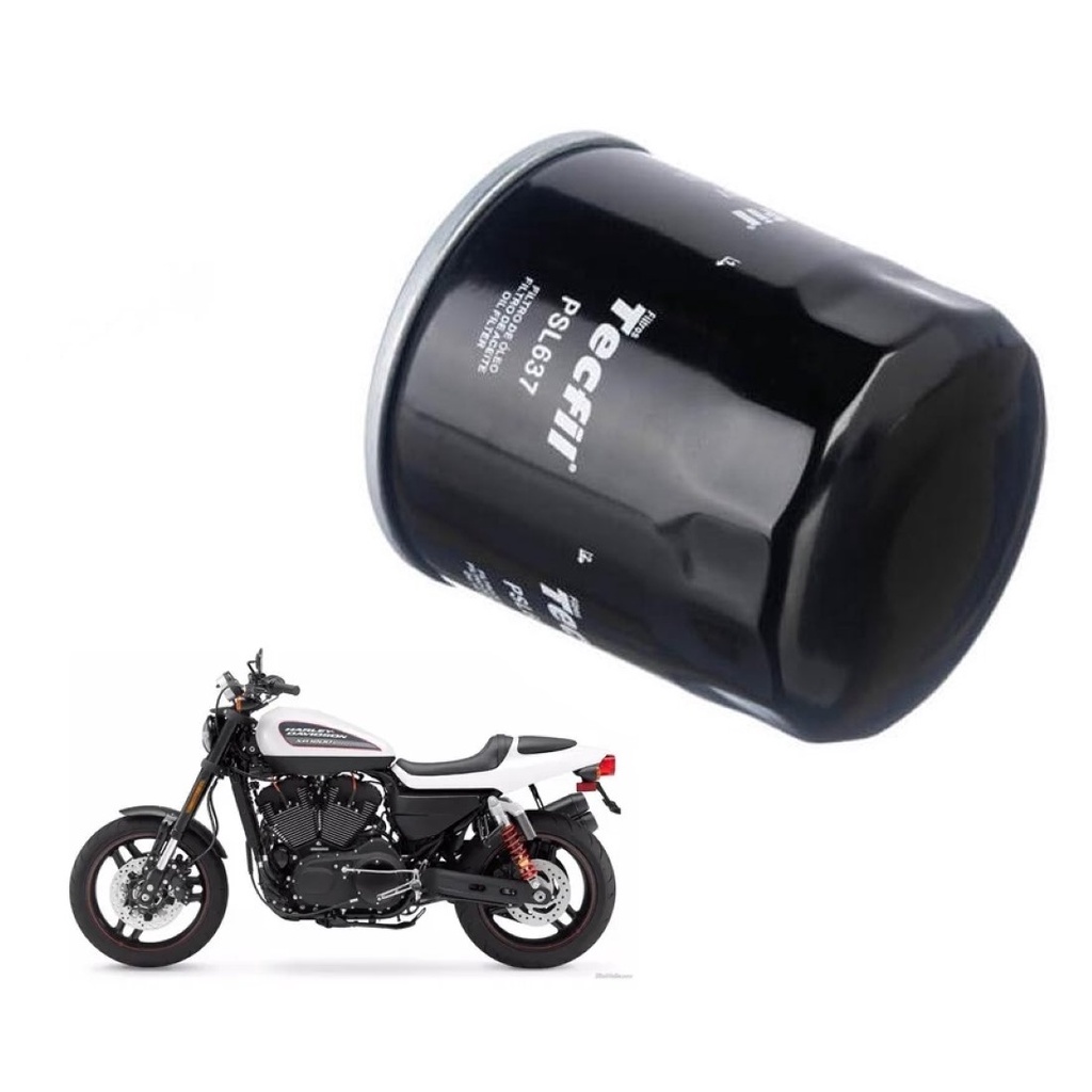 Filtro De Oleo Tecfil Psl637 Motos Harley Davidson 1200 Custom 883 Roadster Electra Glide 1450 Fat Boy 1450 Heritage 1450 Iron 883 Road King Police