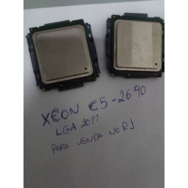 XEON E5 2690 v1 lga 2011 2.9ghz, turbo 3.8 Ghz, 8 core 16 threads, o melhor processador xeon!