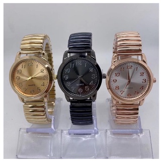 Relógio Feminino Analógico Quartzo Resiliente Redondo Ouro e Rosa Breto Prata Blogger Fashion em Oferta na Shopee