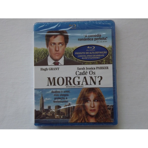 Blu-ray Cadê Os Morgan? - Novo - Original - Lacrado