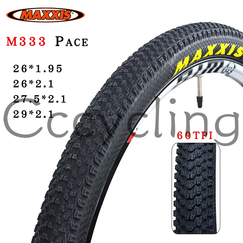 Maxxis Pneu Ritmo  26/27.5/29 Polegada  M333 Resistente Ao Desgaste Ultra Light 60TPI MTB Ciclismo bicicleta pneu