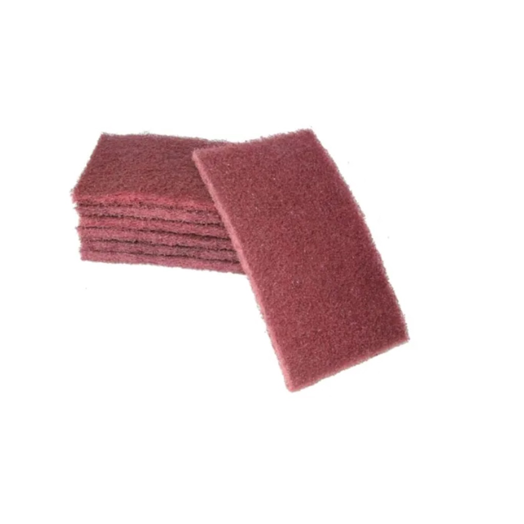 Folha de Manta Abrasiva 225x102 Vermelha Kit 10 Peças
