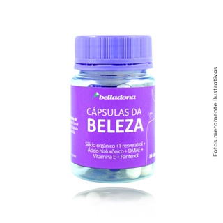 Cápsulas da Beleza - 30 cápsulas em Oferta na Shopee