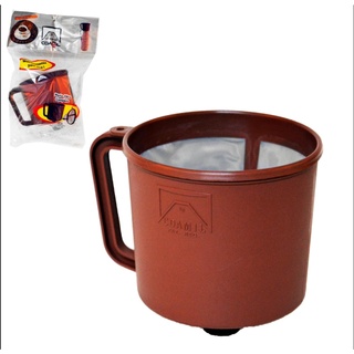 Coador de Tecido para Café Chá com Suporte e Funil - Reutilizável, econômico e prático COAMIL Envio imediato em Oferta na Shopee