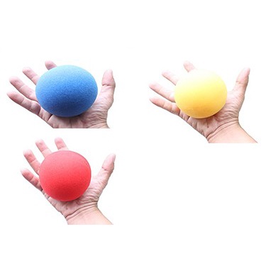 Mágica Bola de Espuma Jumbo Econômica Soft  4  Inch Cores Variadas