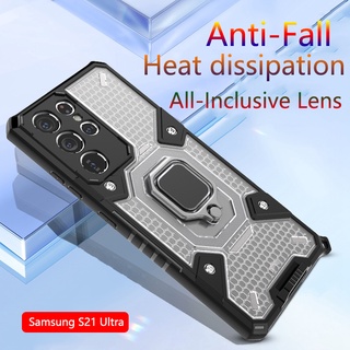 Capa Anti-Impacto Cápsula Espaço Para Samsung Galaxy S21 Ultra Plus Note 20 Ultra Note 10 Pro S20 Fe