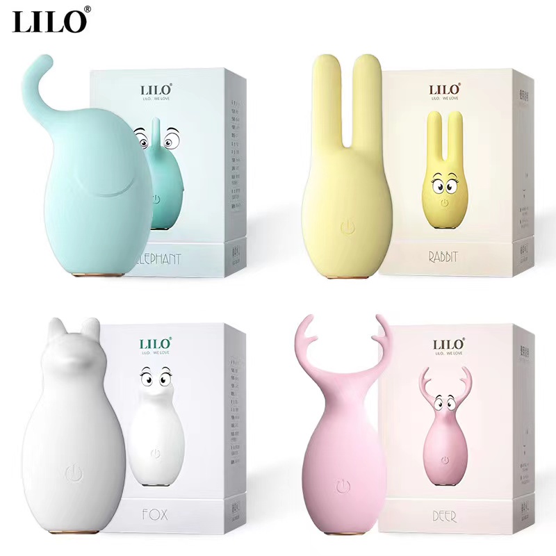 Vibrador/ Estimulador LILO-PET 10 Modos de Vibração Formato Animais LILO-PET em Oferta na Shopee