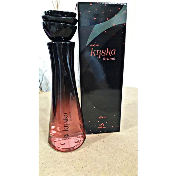 Perfume Desodorante Colônia Kriska Drama Natura 100 ml. /2025. |  Shopee Brasil