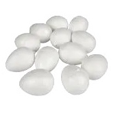 Ovo de isopor em 4 Tamanhos - Artesanato e Pascoa em Oferta na Shopee